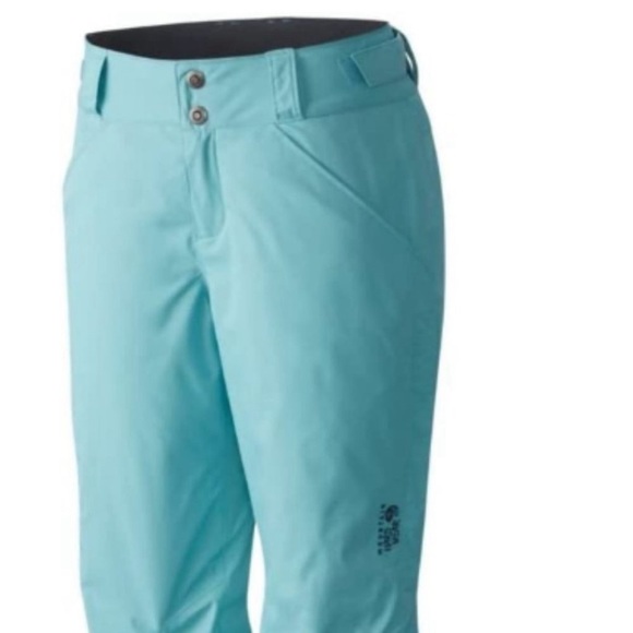 Mountain Hardwear Returnia Insulated Snow Pants Spruce Blue Size small - Picture 3 of 15